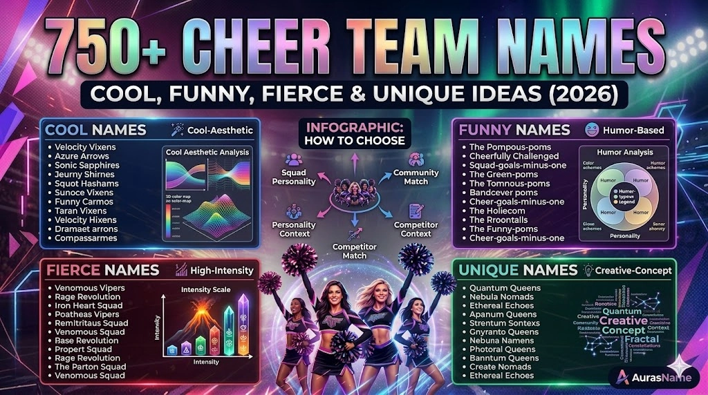 Cheer Team Names 