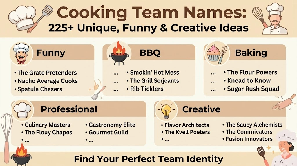 Cooking Team Names