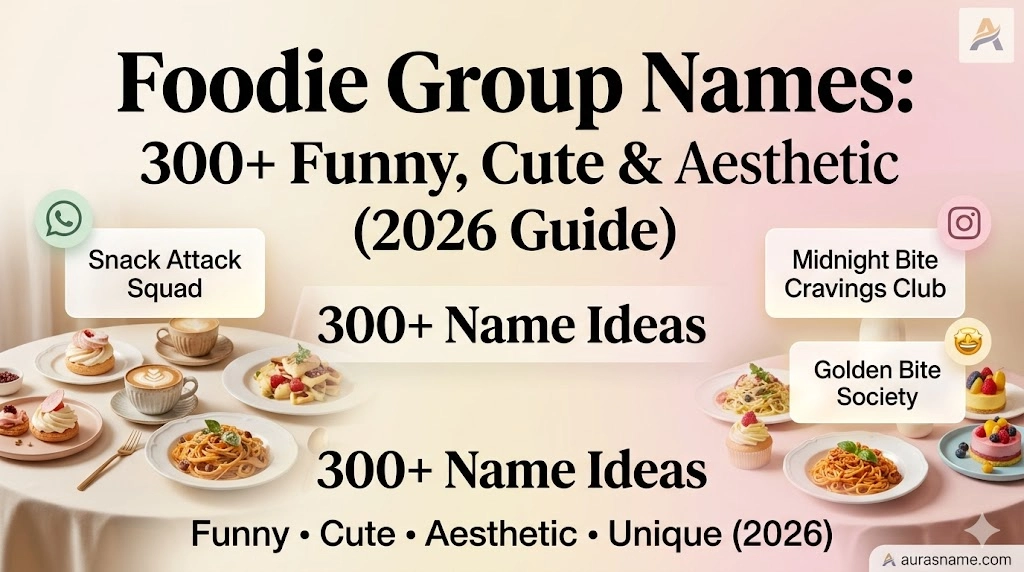 Foodie Group Names