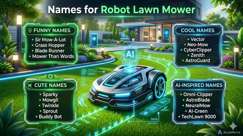 Names for Robot Lawn Mower