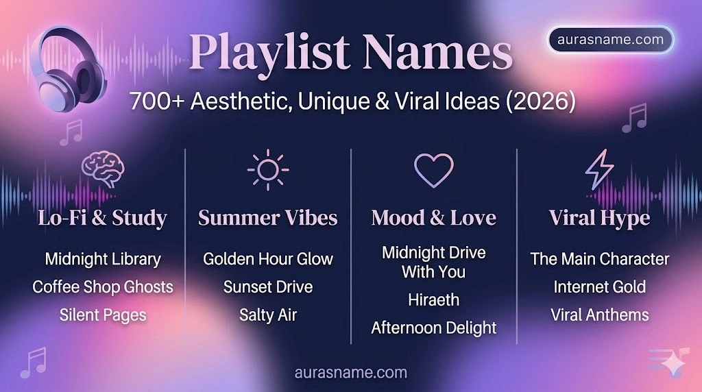 Playlist Names