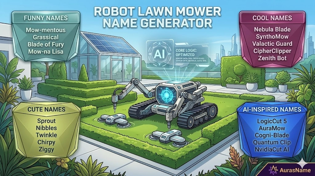 Names for Robot Lawn Mower
