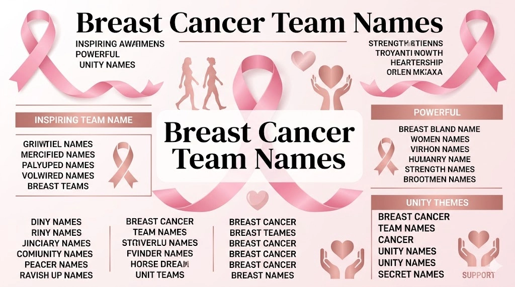 Breast Cancer Team Names