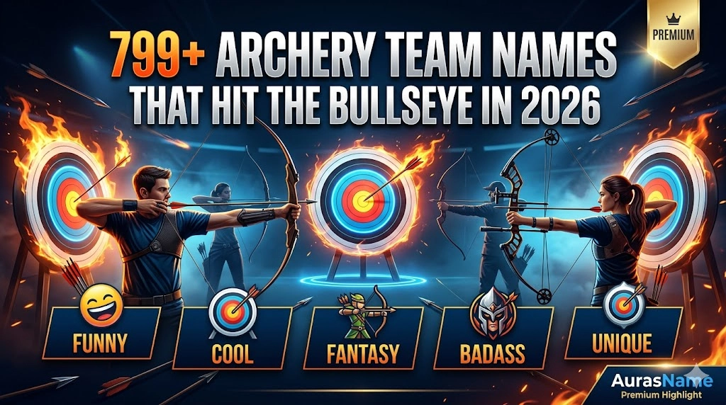 Archery Team Names