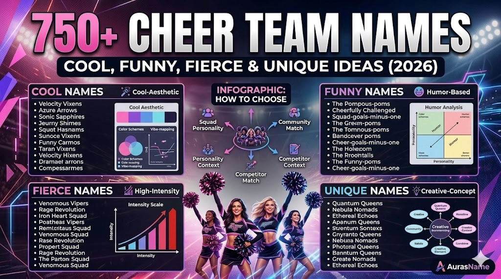Cheer Team Names 
