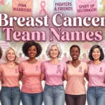 Breast Cancer Team Names