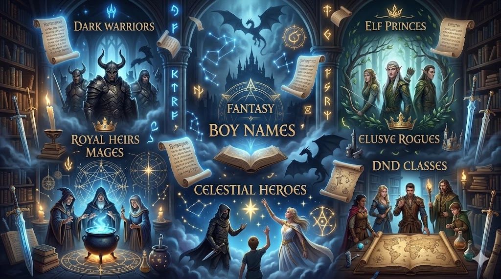Fantasy Boy Names 