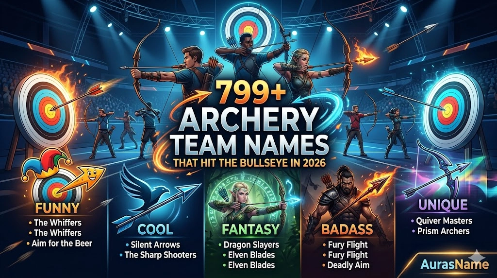 Archery Team Names