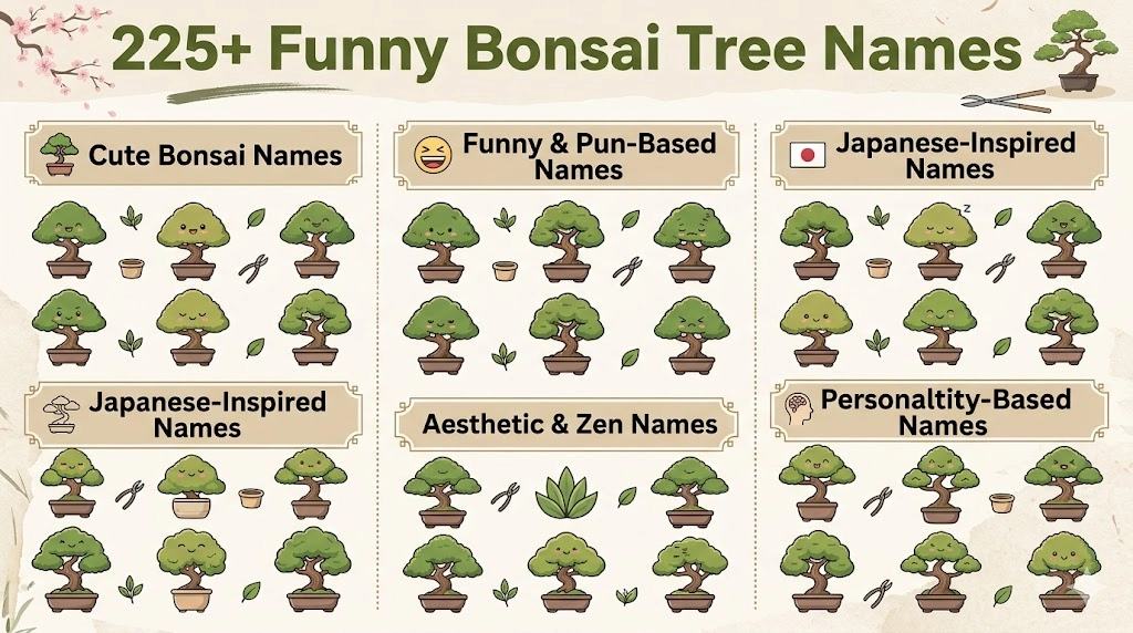 Funny Names for Bonsai Trees