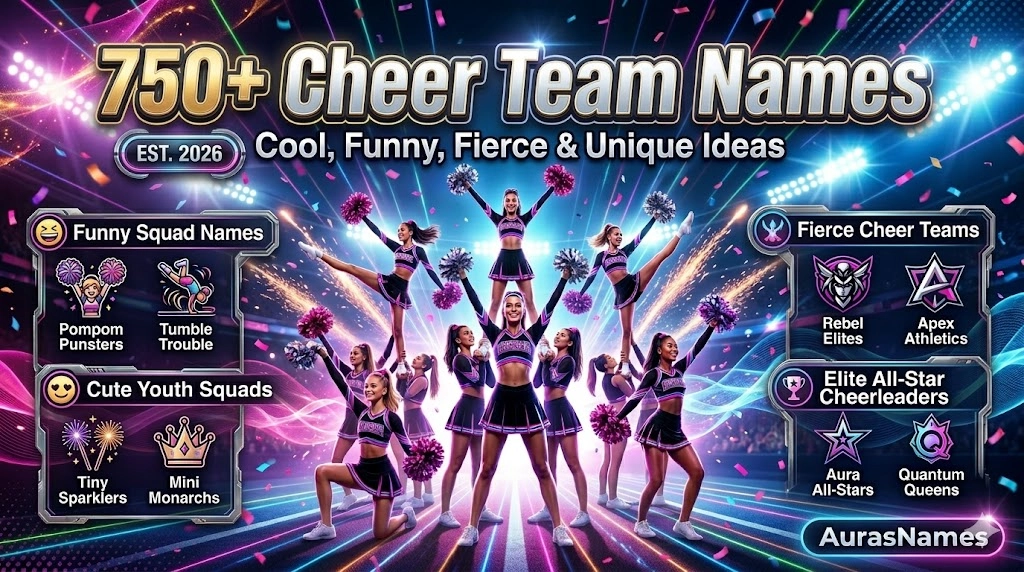 Cheer Team Names
