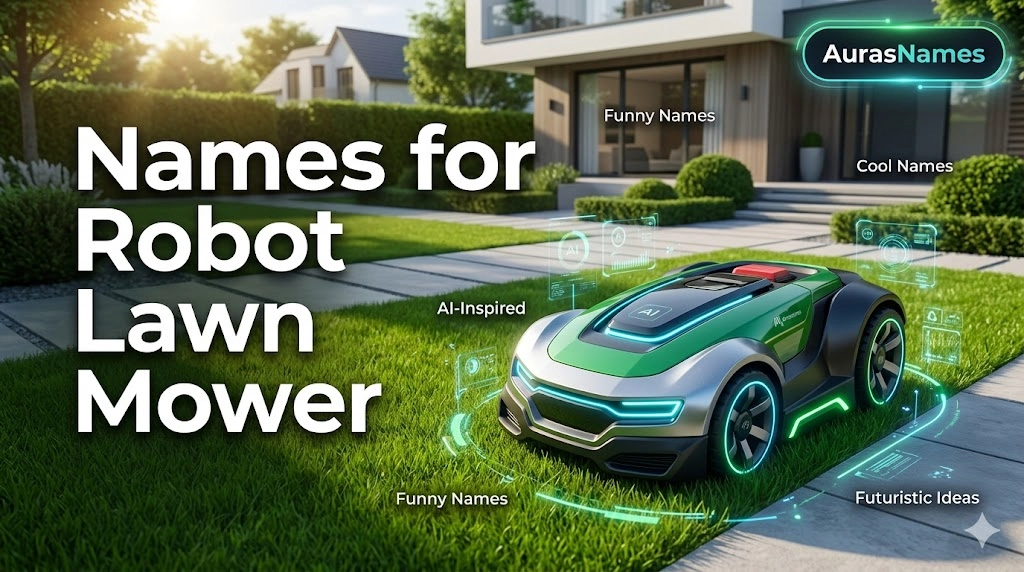 Names for Robot Lawn Mower