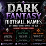 Dark Fantasy Football Names