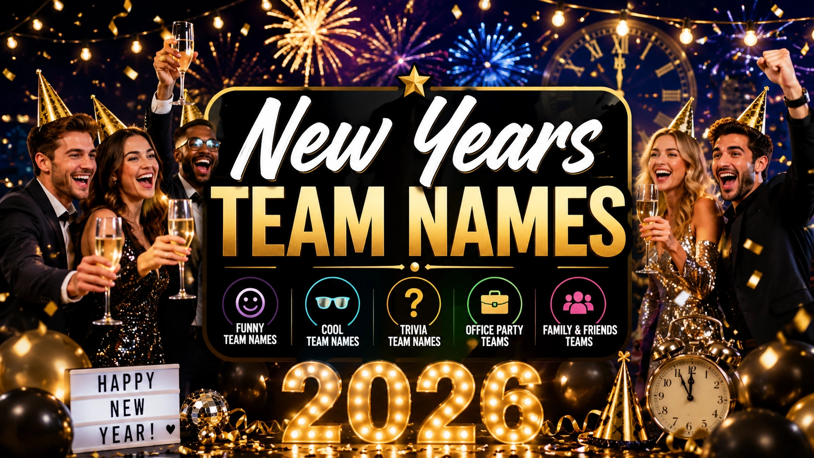 New Years Team Names
