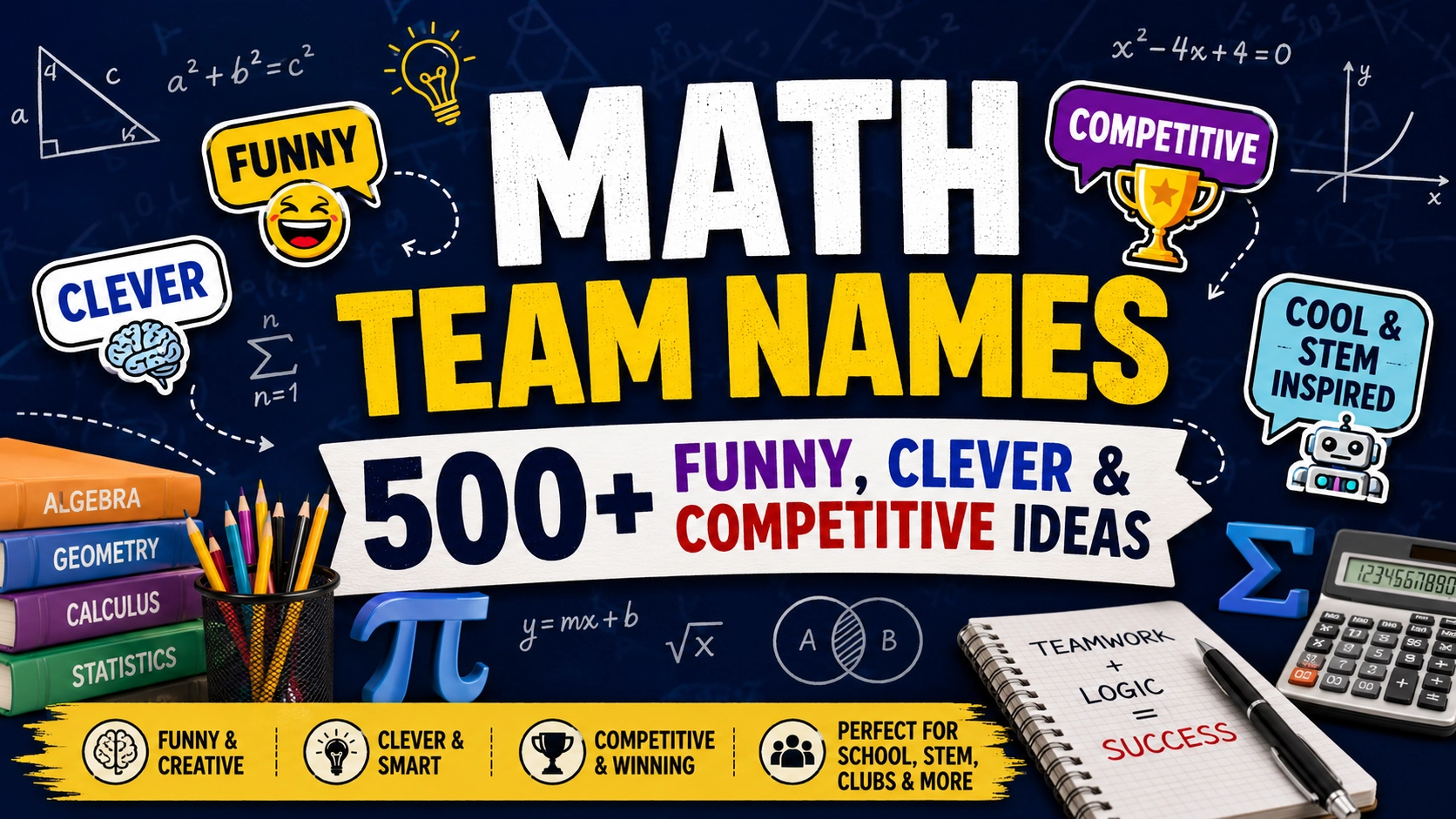 Math Team Names