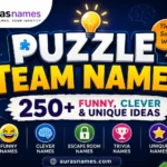 Puzzle Team Names