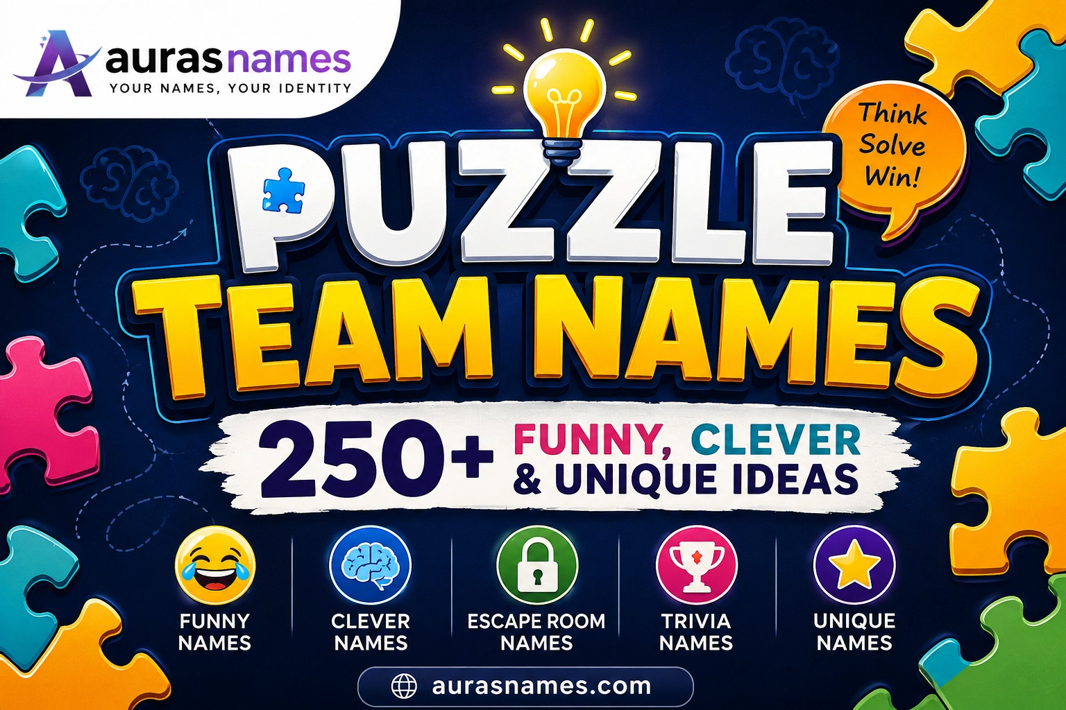 Puzzle Team Names