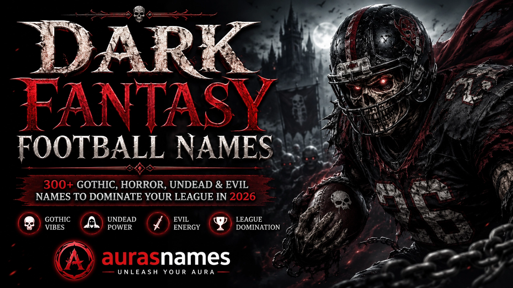 Dark Fantasy Football Names