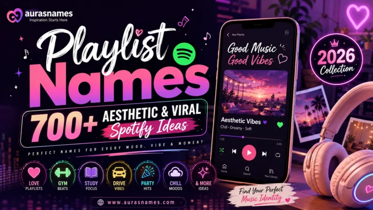 Playlist Names