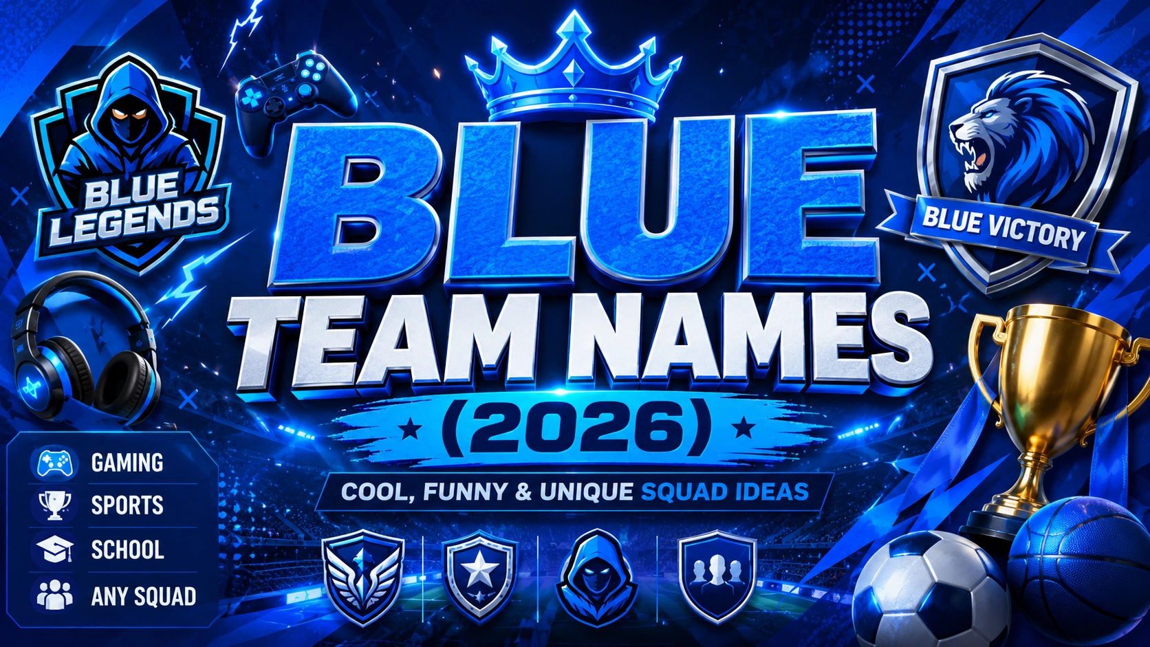 Blue Team Names