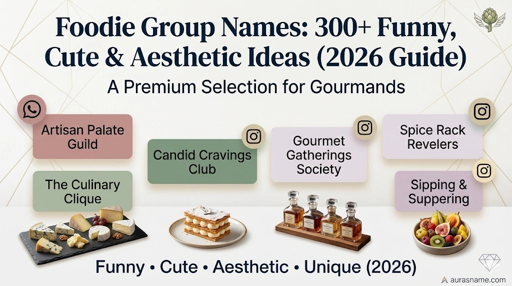Foodie Group Names