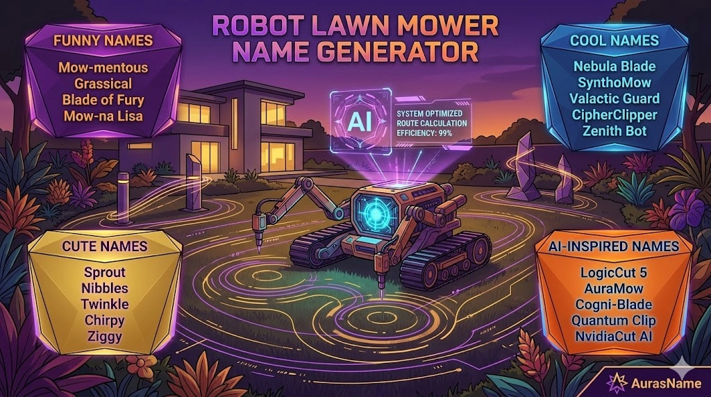 Names for Robot Lawn Mower
