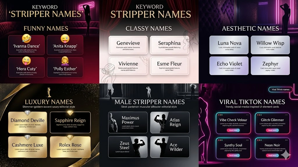 Stripper Names