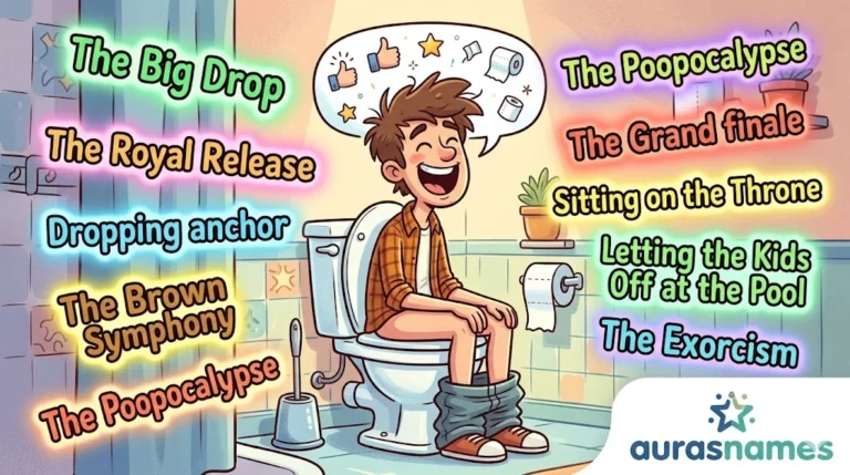 Funny Names for Taking a Poop