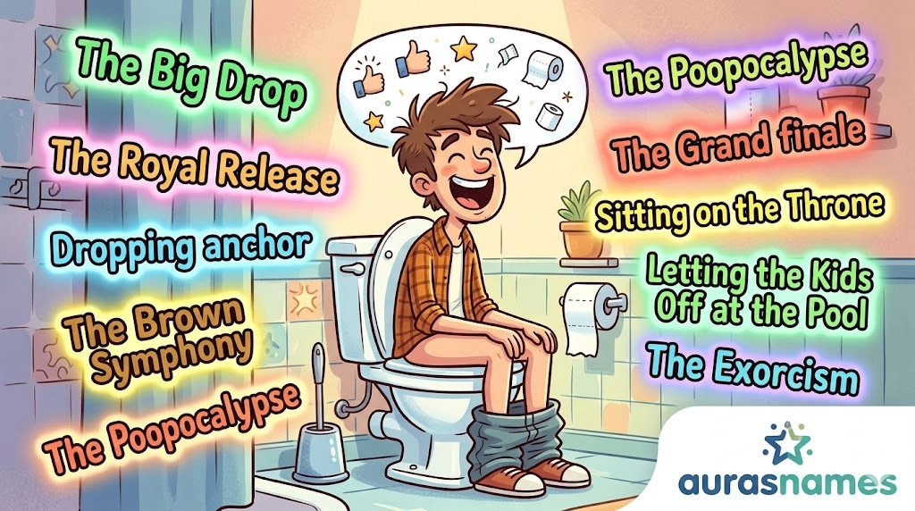 Funny Names for Taking a Poop 