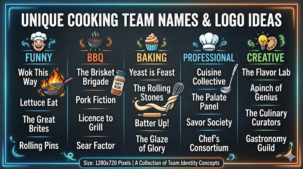 Cooking Team Names