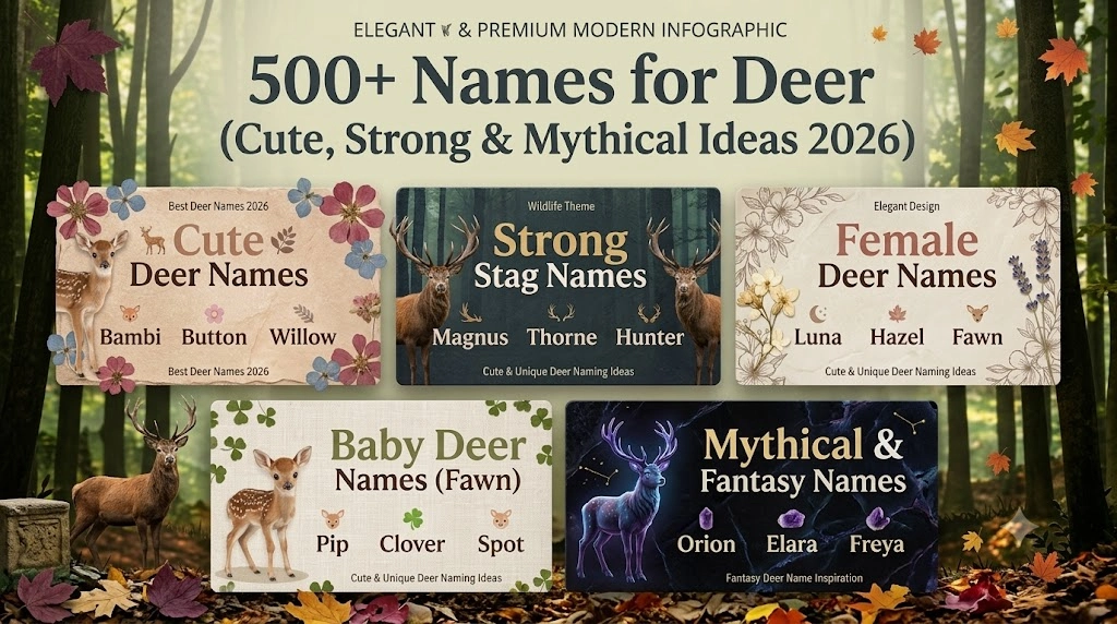Names for Deer