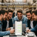 Boy Group Chat Names