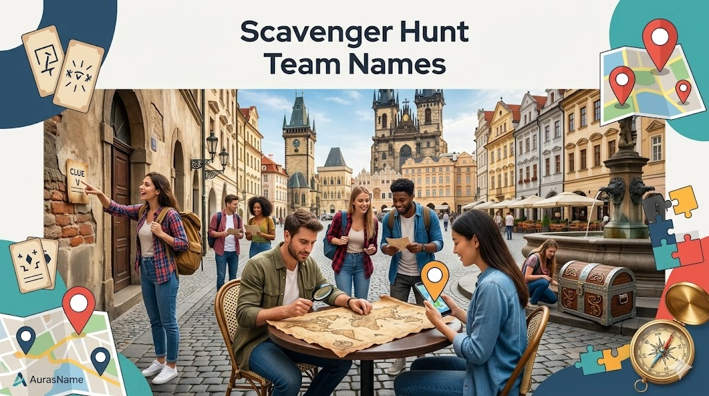 Scavenger Hunt Team Names