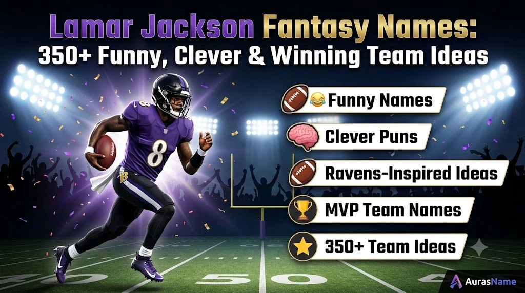 Lamar Jackson Fantasy Names