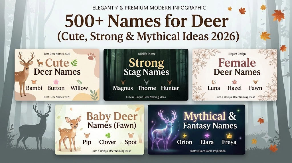 Names for Deer