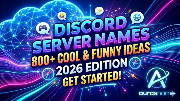 Discord Server Names