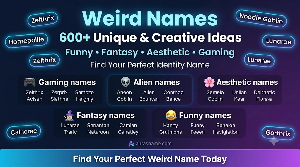 Weird Names