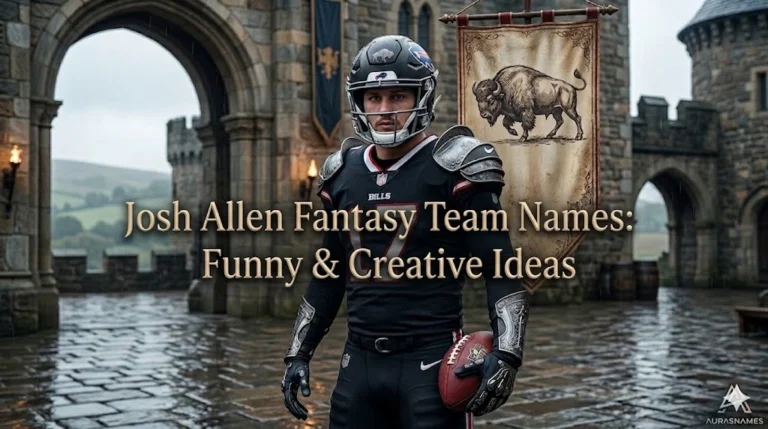 Josh Allen Fantasy Team Names