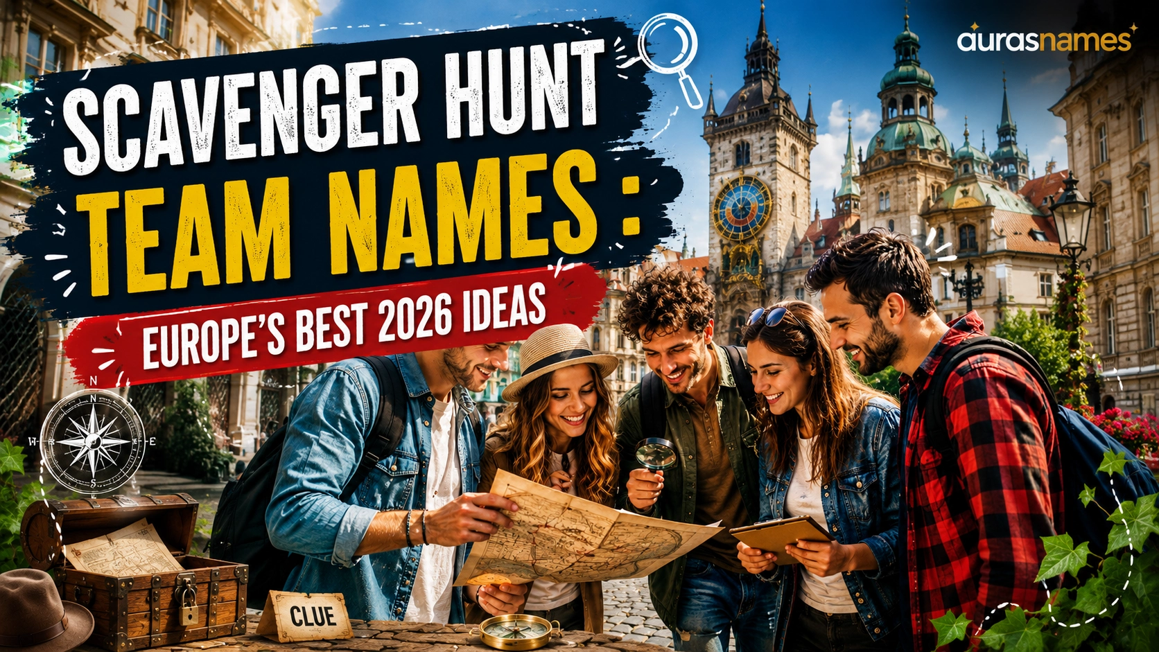 Scavenger Hunt Team Names