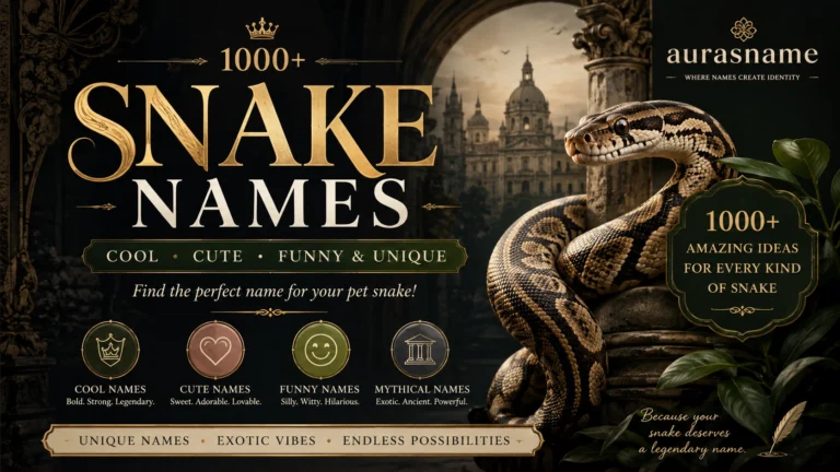 Snake Names