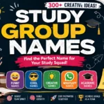 Study Group Names