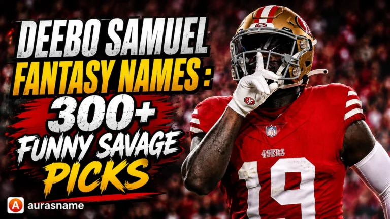 Deebo Samuel Fantasy Names