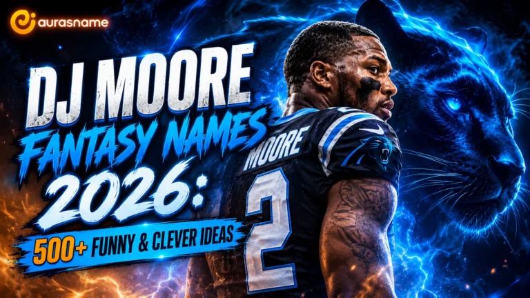 DJ Moore Fantasy Names