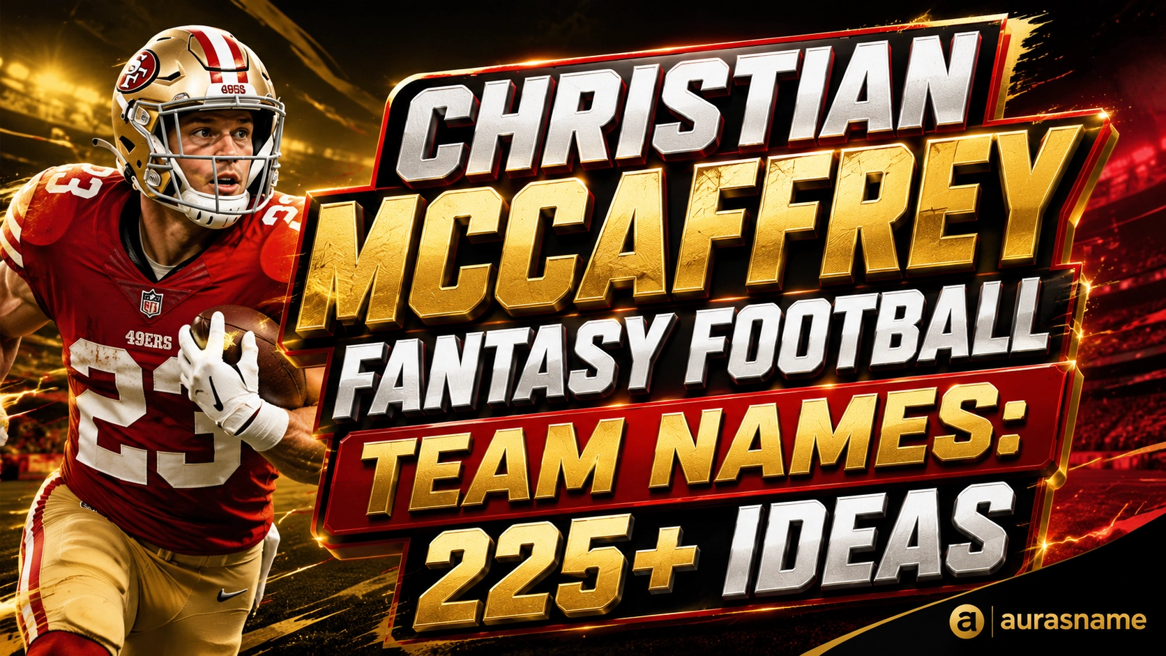 Christian McCaffrey Fantasy Football Team Names