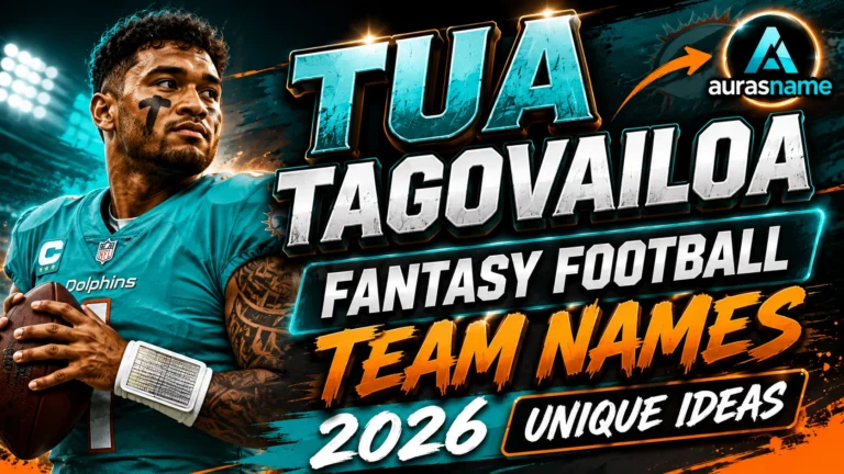 Tua Tagovailoa Fantasy Football Team Names