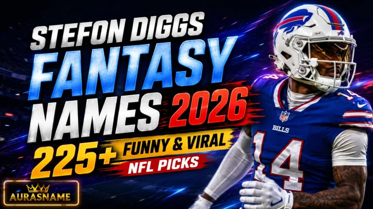 Stefon Diggs Fantasy Names