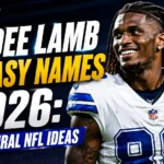 CeeDee Lamb Fantasy Names
