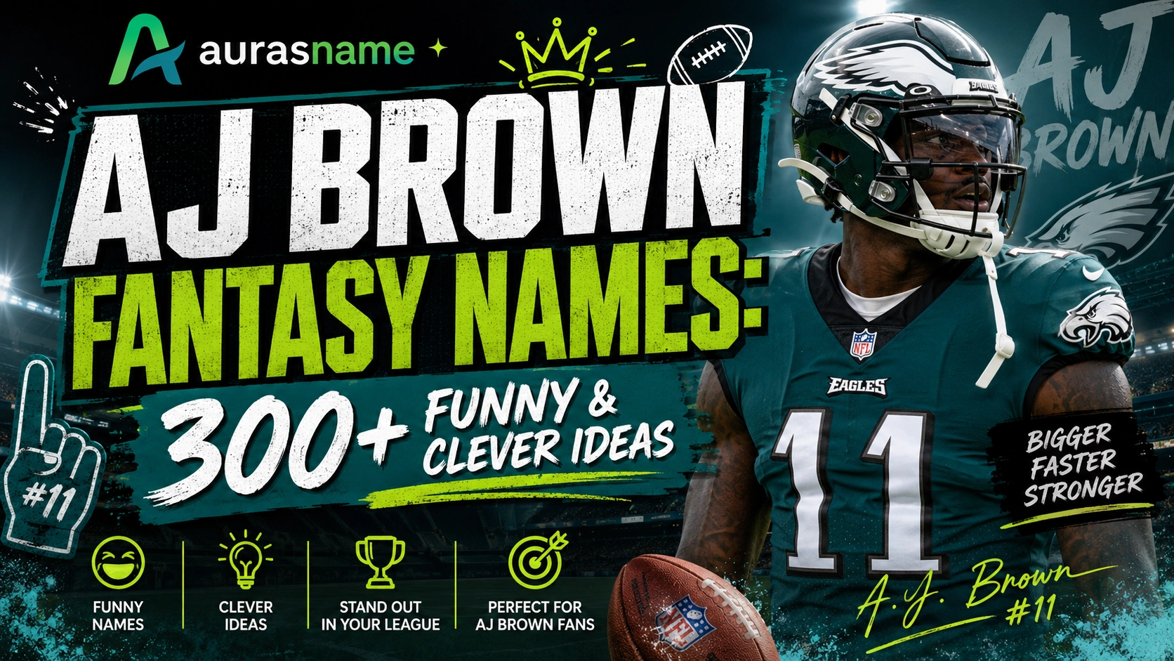 AJ Brown Fantasy Names