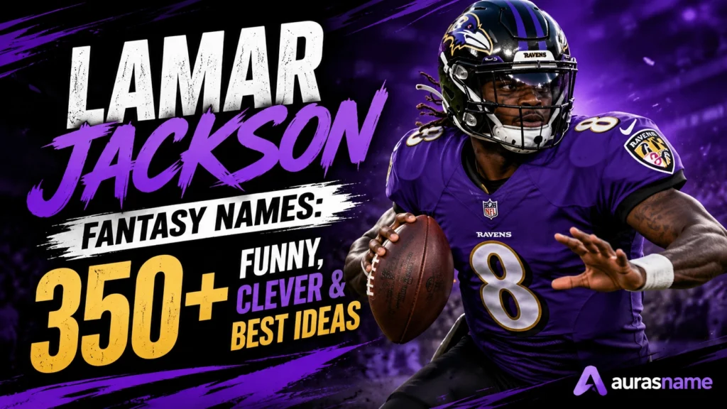 Lamar Jackson Fantasy Names