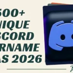 Discord Username Ideas