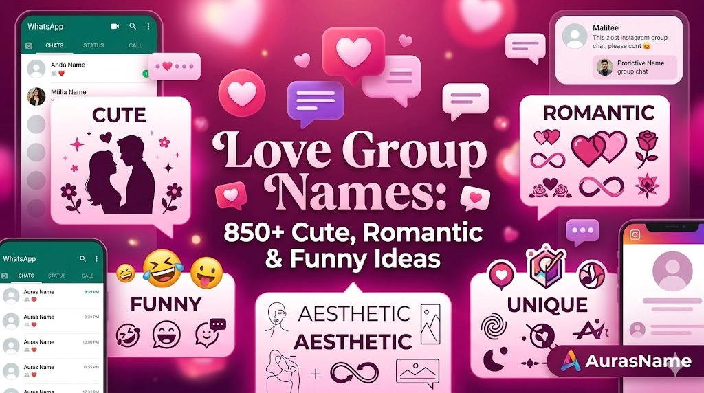 Love Group Names